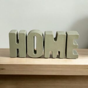 אותיות HOME מיני – ירוק