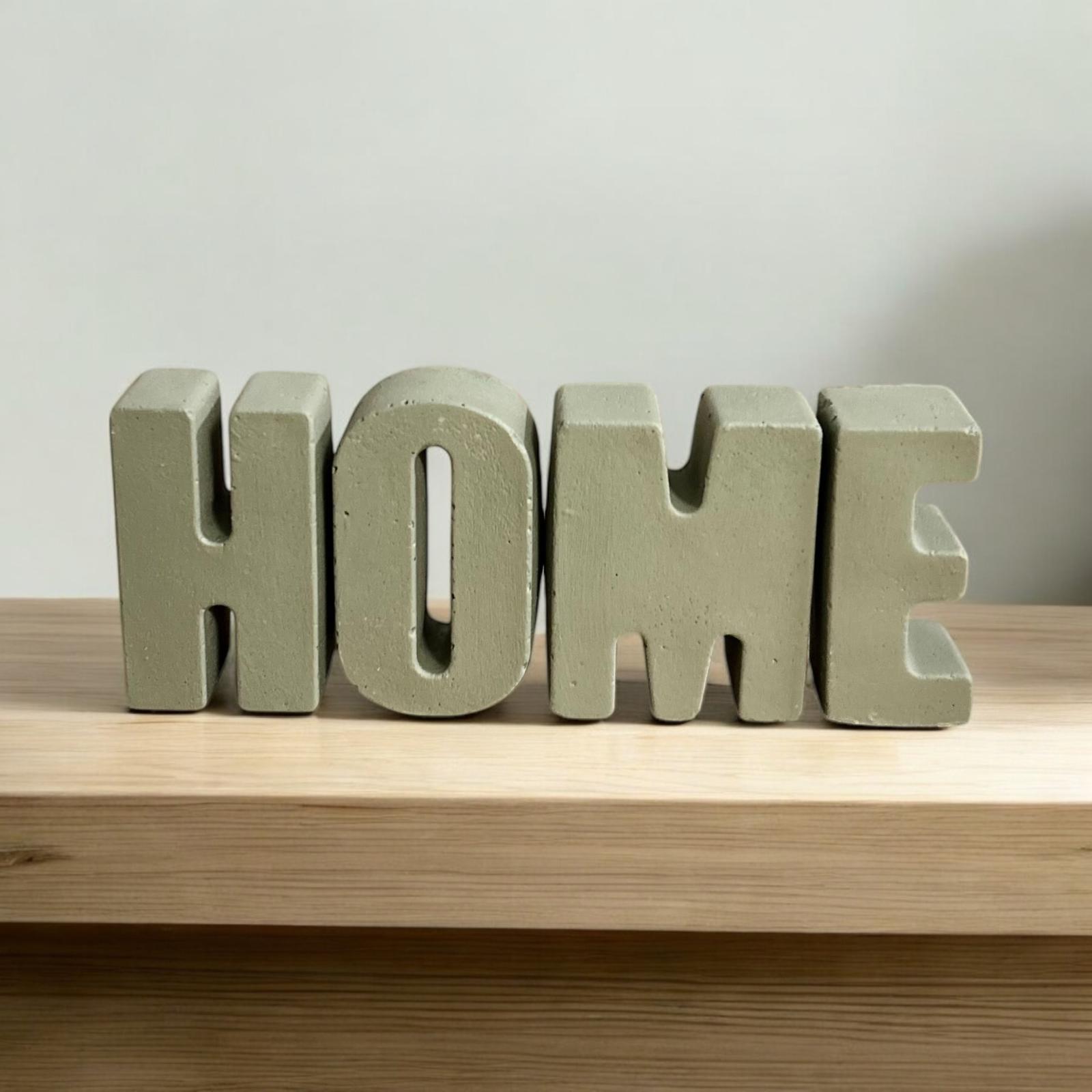 אותיות HOME מיני – ירוק